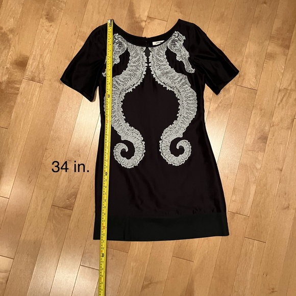 Helmut Lang Sea Pony Shift Dress - Size 4 - Picture 8 of 13